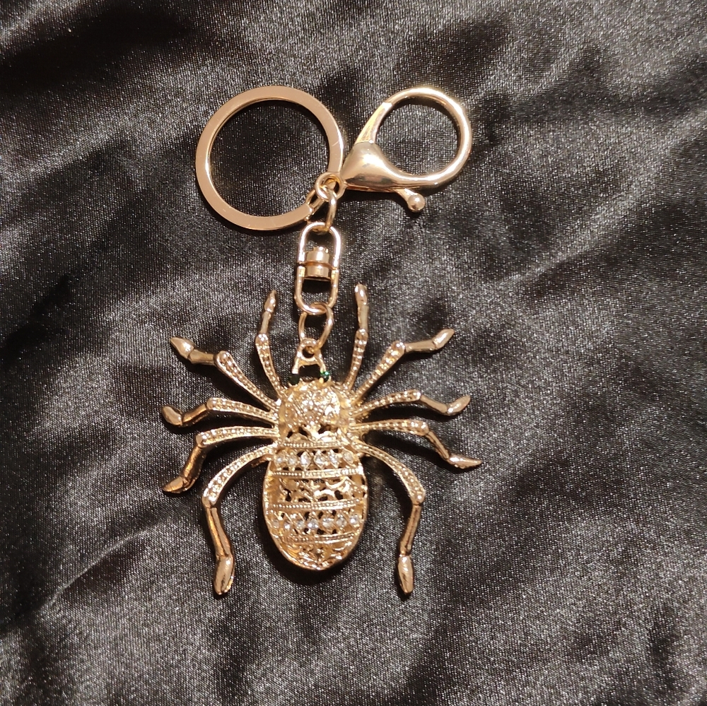 Spider Bag Charm Keychain - Picture 2 of 2
